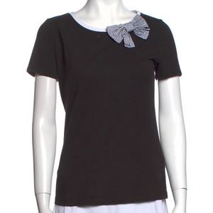 KATE SPADE BROOME STREET
Scoop Neck Short Sleeve T-Shirt